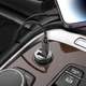 Автомобільний зарядний пристрій HOCO Z53A Vision PD30W+QC3.0 car charger Transparent Black - зображення 5