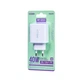 Мережевий зарядний пристрій Remax RP-U123 Kiddy 40 Вт PD+QC 2 × USB Type-C + USB-A білий - зображення 2