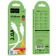 Кабель HOCO X124 Bien silicone charging data cable Type-C White (6942007664431) - зображення 3