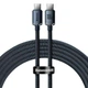 Кабель Baseus Type-C to Type-C Crystal Shine Series Fast Charging Data Cable |2m, 100W| - зображення 1