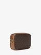 Сумка Jet Set Small Signature Logo Camera Crossbody з коричневим логотипом від Michael Kors - изображение 2
