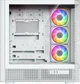 Корпус Modecom Volcano AQ500 ARGB White (MC-A-AQ500-4FA-W) - изображение 4