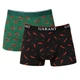 Трусы мужские боксёри хлопковые комплект 2 шт Garant (310-2) р.52(XL) разноцветные - изображение 1