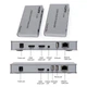 HDMI подовжувач 200м KVM IP Extender по Cat5e/6 Ethernet, H.264 - изображение 2