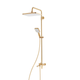 Душова колона зі змішувачем HAIBA MILANO 003-J BRUSHED GOLD (Колір матове золото) (HB9620) - изображение 1