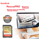 Карта памяти SanDisk SD 512 ГБ, 4K V30 U3 C10, карта для хранения данных с фотокамер, скорость чтения 180 МБ/с, скорость записи 130 МБ/с, высокоскоростная серийная съемка, подходит для беззеркальных/цифровых зеркальных камер. - изображение 7