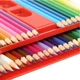 Набор цветных карандашей Faber-Castell Classic Knight на масляной основе, 48 цветов, карандаши для рисования, цветные карандаши, 115848, красная жестяная коробка, для эскизов и художественных зарисовок. - изображение 1