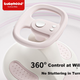 Детская машинка-каталка Babyhood Twist Car, подарок для мальчиков и девочек, светло-розовая. - изображение 6