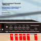 Комплект стельових динаміків SAST ST-605 з 6-дюймовими динаміками, Bluetooth фіксованого тиску, підсилювач 120 Вт, система оповіщення, підвісна стеля, використання вдома та в магазині, фон для конференцій, комбіновані динаміки, один до одного - изображение 11