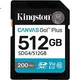 Карта памяти Kingston 512GB SD U3 V30, высокоскоростная SD-карта большой емкости, запись 4K Ultra HD, скорость чтения 200 МБ/с, скорость записи 160 МБ/с. - изображение 1