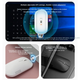 Беспроводная Bluetooth-мышь Lenovo, перезаряжаемая мышь, тихая мышь, версия с зарядкой Air Handle, тихая мышь с двумя режимами работы, портативная офисная мышь, цвет «Штормовой серый». - изображение 5