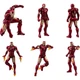 Подсвечиваемая фигурка Железного Человека MK4 из вселенной Marvel, модель для демонстрации, подарок на день рождения для мальчиков. - изображение 1