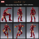 Подсвечиваемая фигурка Железного Человека MK4 из вселенной Marvel, модель для демонстрации, подарок на день рождения для мальчиков. - изображение 7