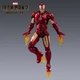 Подсвечиваемая фигурка Железного Человека MK4 из вселенной Marvel, модель для демонстрации, подарок на день рождения для мальчиков. - изображение 8