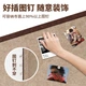 Фотостена Flybook Aizuki Gray 80x180 см, съемная, не повреждающая стену, в стиле Polaroid, креативная, культурная, без сверления, самоклеящаяся пробковая доска для офиса, дома, общежития. - изображение 1