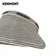 Сонячний капелюх Kenmont із захистом від ультрафіолету для жінок, весняно-літня спортивна бейсболка, модний капелюх із козирком для стрункості обличчя km-3869 - изображение 11