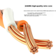 Патч-корд SAMZHE Cat 6 UTP 1 Гбит/с 15 м Черный (CAH-6150) - изображение 6