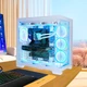 Antec C8 White, корпус для ігрового комп'ютера з панорамним оглядом, скляною бічною панеллю, портом Type-C, підтримкою 16-см вентиляторів, відеокартою серії 40, спеціальним потоком повітря для відеокарт, водяним охолодженням 360 мм - изображение 5