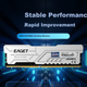 EAGET, комплект 16 ГБ (8 ГБ x 2), DDR4 3200 МГц, модуль памяти для настольного компьютера, радиатор, совместим с игровыми и киберспортивными консолями PS40. - изображение 5