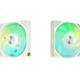 Вентилятор TRYX (Chuangkexingxi) ROTA Dark Star SL ARGB 120, потрійний комплект, білий (підшипник FDB/програмне керування/низький рівень шуму/магнітне кабельне підключення) - изображение 3
