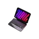 Kustar Сумісний з Apple iPad Mini 6/7-го покоління Magic Keyboard Магнітна плаваюча 8,3-дюймова Bluetooth-клавіатура з підсвічуванням Планшет Розумний захисний чохол для сну, підставка, глибокий космічний сірий - изображение 3
