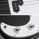 Minsine FD Bass/чорний Класичний чотириструнний електричний бас для початківців, бас початкового рівня - зображення 7
