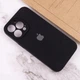 Чохол Silicone Premium case з захистом камери для iPhone 14 Pro Full Camera Protective black 9804 - изображение 3