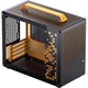 Корпус JONSBO Z20 оранжево-черный MATX (съемная ручка, поддержка радиаторов 240 мм, воздушное охлаждение 163 мм, совместимость с блоками питания ATX, поддержка видеокарт большой длины, Type-C Gen2) - изображение 1
