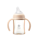 Дитяча пляшечка Babycare Ultrafiltration PPSU Anti-Choke Anti-Spill Anti-Colic для новонароджених з нахиленою головкою, імітація грудей, 160 мл, соска S, 1-3 місяці - зображення 4