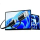 Устройство беспроводного зеркалирования экрана BIAZE HDMI, инструмент для конференц-связи высокого разрешения через USB/Type-C, совместимо с ноутбуками для подключения к телевизорам, мониторам, проекторам, передача сигнала на расстояние до 50 метров. - изображение 2