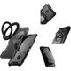 Защитный чехол TILTA Iron Head Rabbit Cage для iPhone 17 Pro Max KHRONOS Meteorite Series - Falling Meteor Gray - изображение 2