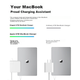 Комплект кабелів Youpin для зарядки Apple для ноутбука Type-C, USB-C PD67W, адаптер живлення для MacBook Pro/Air, A2442 A2681 - изображение 5