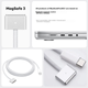 Комплект зарядных устройств Mryc для ноутбуков Apple: 140 Вт Type-C — MagSafe 3, кабель питания для MacBook Pro/Air, 2 метра USB-C. - изображение 9