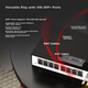 Некерований комутатор Xike, 8 портів 2.5G Ethernet + 2 порти 10G Optical, Plug and Play, безвентиляторний, підтримує Cat Rod SKS1200-8E2X - изображение 9
