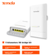 Комплект беспроводного моста Tenda Outdoor 5G, обеспечивающий передачу данных по Wi-Fi на большие расстояния (5 км) специально для систем видеонаблюдения, а также беспроводной набор AP CPE OS3. - изображение 4