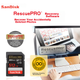 Карта пам'яті SanDisk SD 512 ГБ, 4K V30 U3 C10, карта пам'яті для камери, швидкість читання 200 МБ/с, швидкість запису 140 МБ/с, карта пам'яті для бездзеркальних/дзеркальних камер - изображение 7