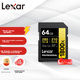 Карта памяти Lexar SD 64 ГБ, C10 U3 V60, высокоскоростная карта памяти для цифровой камеры, скорость чтения 280 МБ/с, скорость записи 210 МБ/с, плавная съемка 4K (1800x) - изображение 4