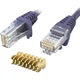 Патч-корд Choseal Cat 6 UTP 1 Гбит/с 10 м Серый (QS2619AT10J) - изображение 3