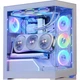 PHANTEKS D30 Building Block Version Anti-Leaf 12cm Case Water Cooling Radiator ARGB Temperature Control Fan (30mm Thick, 7 Blades High Air Pressure, Wireless Cable Splicing, 3-Seat Set, White) - изображение 2