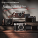 SmallRig 4566, сумісний з камерою Fuji X100VI/X100V, у форм-факторі «кроляча клітка», для бездзеркальної та дзеркальної фотографії, швидкознімна розширювальна рамка, гарячий башмак, ручка для великого пальця, аксесуари для зйомки - зображення 5