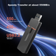 Флеш память USB Lenovo US510 256GB USB 3.2 Gen2 + Type-C - изображение 3