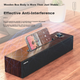 PHILIPS SPA3808 Bluetooth-колонка для комп'ютера, звукова система, настільний USB-порт, ноутбук, Bluetooth-мультимедійний домашній сабвуфер, підставка для телефону, багатофункціональна колонка коричневого кольору з дерев'яним малюнком - изображение 7