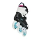 Ролики Powerslide Next 100 Black/Blue/Pink 2019 розмір 38-39 чорні/білі (908240) - зображення 2