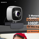 Камера GESOBYTE C308 1080P HD з розпізнаванням обличчя та перевіркою справжнього імені для готелів та автошкіл, відеодзвінків, конференцій, онлайн-курсів, домашнього комп'ютера, ноутбука, настільного комп'ютера з мікрофоном - изображение 4