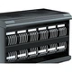 Патч-панель ZLEUE ZL-P6A 19" 3U 24 порта Cat 6 с модулями и организатором кабеля Черная - изображение 2