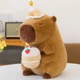 Beishangxing Capybara велика плюшева лялька іграшка опудала тварин дитячий подарунок на день народження велика подушка для дівчаток та хлопчиків - изображение 6
