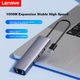 Адаптер USB-Ethernet для ThinkPad Lenovo, преобразователь сетевого порта RJ45, USB-концентратор, док-станция расширения, разветвитель для ноутбука, удлинительный кабель LRA3 100 Мбит/с - изображение 6