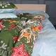 Простынь Бязь 17-0881 Holiday Star green 110*160 - изображение 1