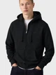 Толстовка на блискавці чоловіча Levi`s The Original Hm Zip Up 34584-0047 L Чорна (5401235286002) - зображення 4