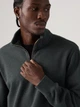 Bluza męska rozpinana Levi`s Original Hm 1/4 Zip Obscidian Heather A8606-0022 XL Ciemnoszara (5401235305208) - obraz 4